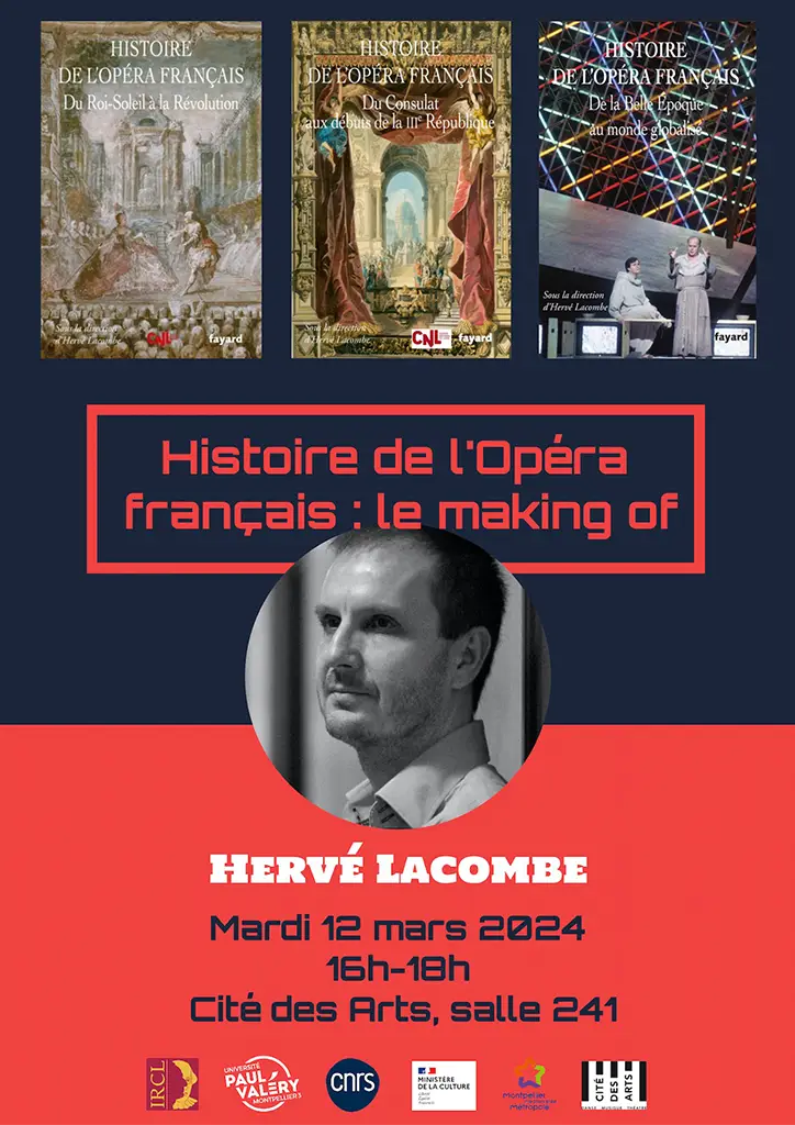 Histoire de l’Opéra français : le making of